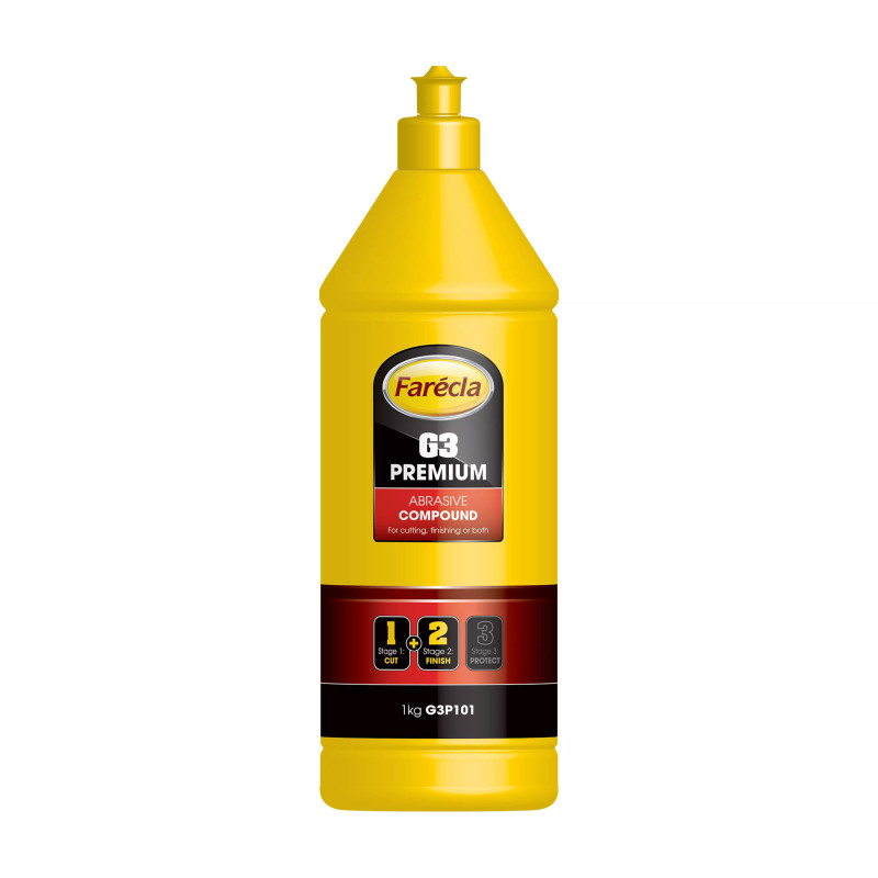 FARECLA G3 PREMIUM ABRASIVE COMPOUND 1LTR